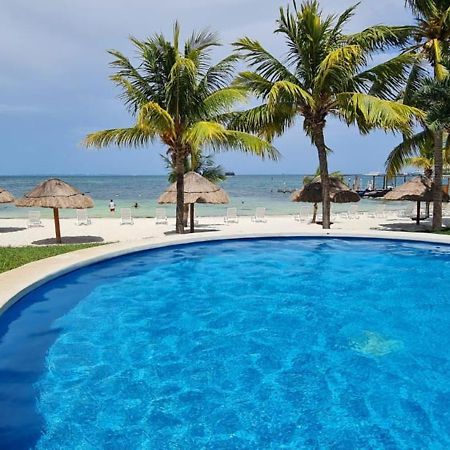 Oceanfront Condo At Unique Location Cancun Exterior photo